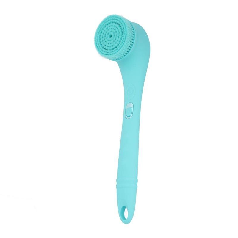 Electric Shower Brush Set Long Handle Waterproof Remove Dead Skin