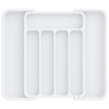 Aujen Cutlery Tray for Drawers, Removable, Expandable, Practical Drawer Insert,