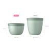 Mepal Snackpot Ellipse, Practical Container for Storing and Transporting Food,