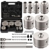 DAIMIT 20PCS Concrete Hole Saw Kits with 3 Drill Bits
