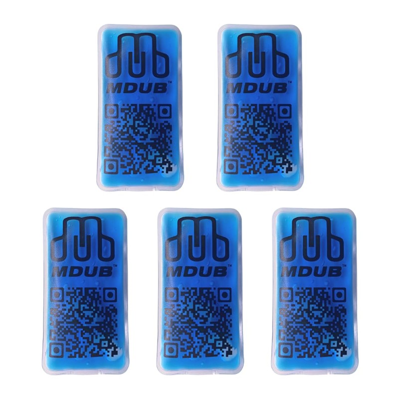 ICE GRIP Ice Packs for Small Isolated, 5 Pack Gel