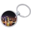 City Night Lights Keychain - Includes 1.25 Inch Loop for