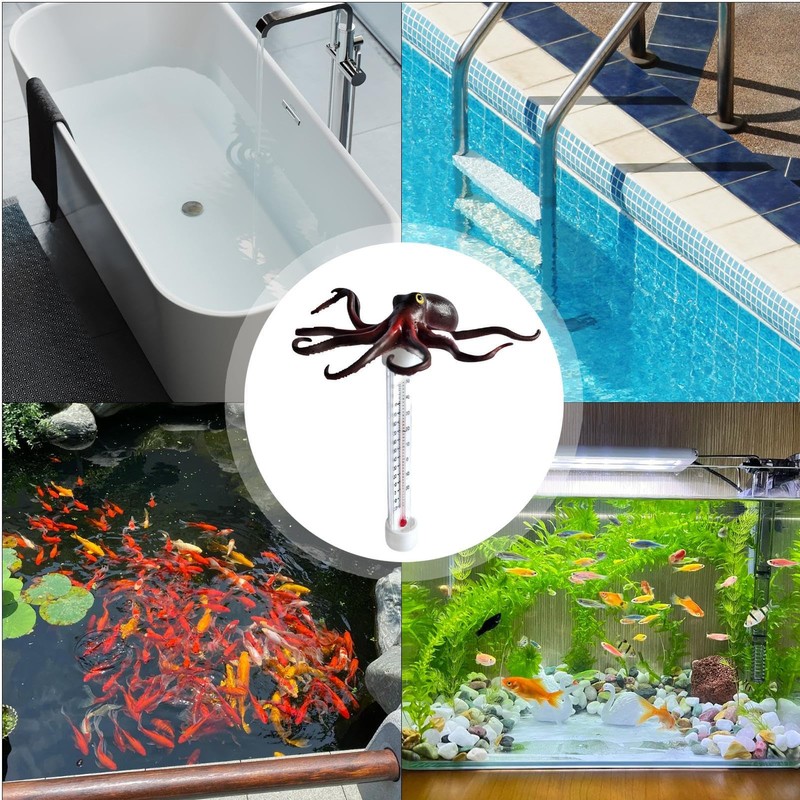 Pool Temperature Thermometers Floating | Waterproof Swimming Pool Thermometers |