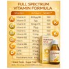 Multivitamin Syrup 150ml Sugar Free Orange Flavour Daily Vitamin Supplement