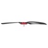 2 Blades RC Airplane Folding Propeller with Adapter Ring Carbon
