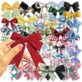 Bow Tie Stickers Cute Vivid Laptop Decals for Kids Adults, Easy Stick Peel Waterproof Stickers for Book Decoration, Notebooks, Journals, Planners,Gift