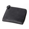 Boosters Pueblo L-Shaped Short Wallet Wallet Zipper Card Small, Nero