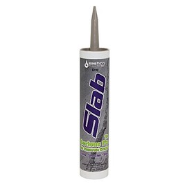Sashco 16210 Slab Concrete Crack Repair Sealant, 10.5 oz Cartridge, Gray (Pack of 1)