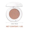 FERLYHR Single glitter eyeshadow - Low Saturation Shimmer Light brown