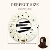 3 Pcs Soft Flexible Hair Clips for Women, Cozy Squishy