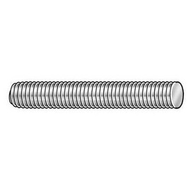 Threaded Rod, Carbon Steel, 1/2-20x1 ft
