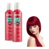 Shampoo Matizador Rojo + Tratamiento Con Keratina Nefertiti