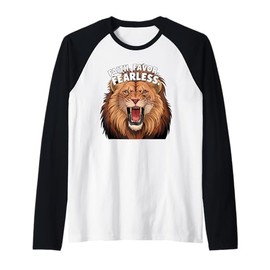 Faith Favor Fearless Raglan Baseball Tee