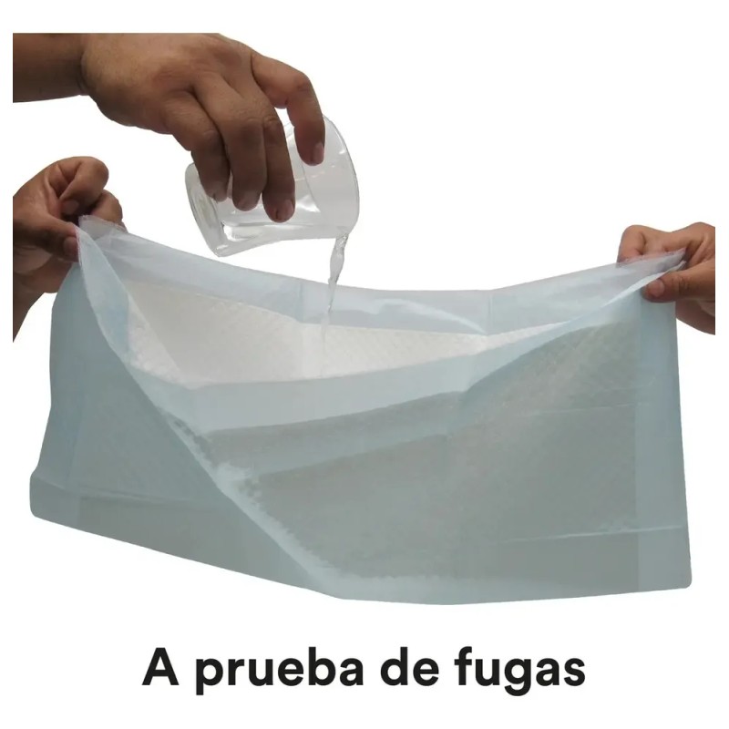 100 Pañal Tapete Entrenador Perros Y Cachorros 56x56cm