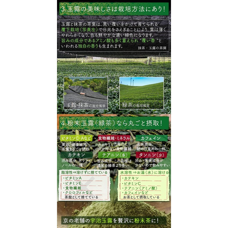 Honjien Tea Japanese Tea Uji Powder Gyokuro Pure Ball 3.5