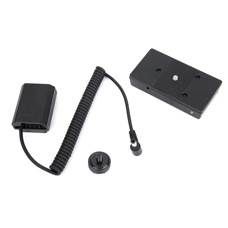 Portable F970 Dummy Battery Pack Coupler Adapter for NP-FZ100 Battery