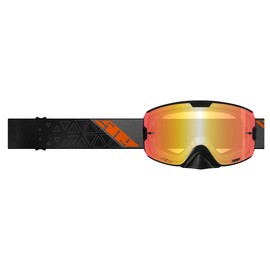 509 Kingpin Fuzion Goggles Off-Road Anti Fog Quick Change Lens Tear Off Posts - Black Fire Hextant - One Size