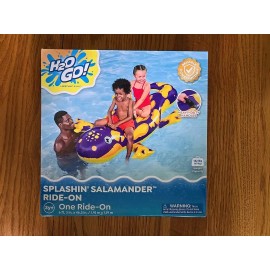 H2O Go Splashing salamander ride on inflatable Nib