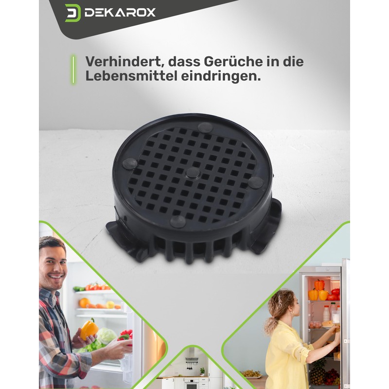 DEKAROX Activated Carbon Filter 45 mm Diameter Compatible with Liebherr