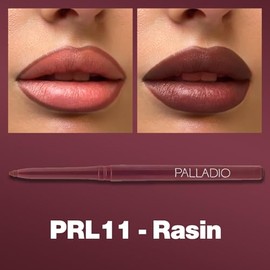 Palladio Delineador de Labios Retrctil Resistente al Agua de Alto Pigmento y Color Cremoso, Frmula a Prueba de Manchas y de Larga Duracin Todo el Da  