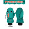 3 pares de guantes de nieve impermeables para niños de