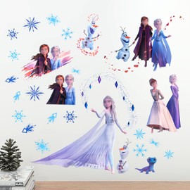 Ice Snow Wall Tattoo Children's Room, Baby Room Wall Sticker, Princess Wall Sticker, Children's Room Decoration for Girls and Boys, Wall Stickers for Bedroom and Children's Room Decoration, 3D Wall