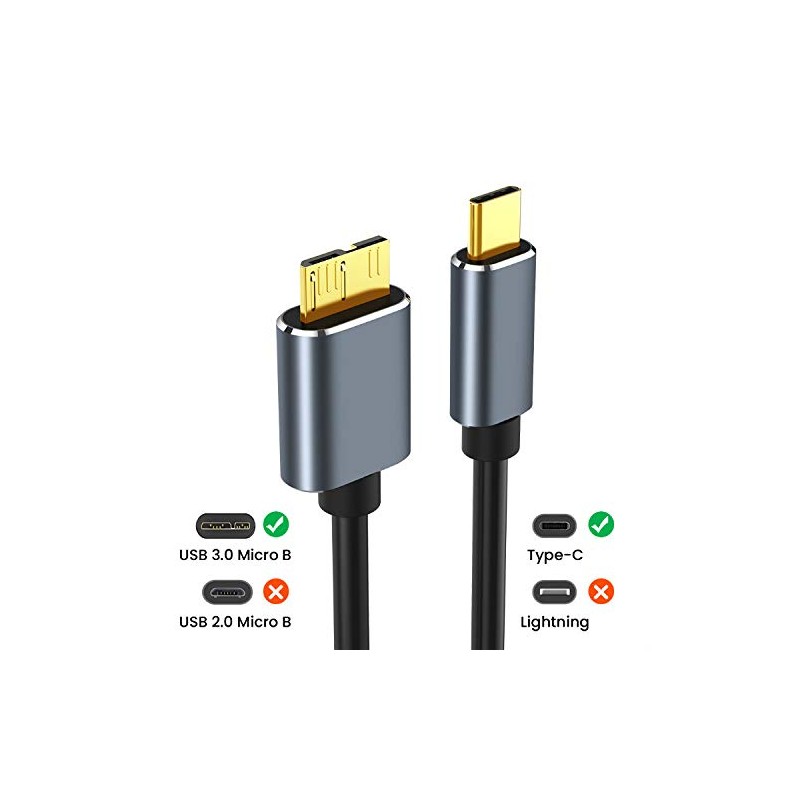 BOLS - Cable de disco duro móvil tipo c a
