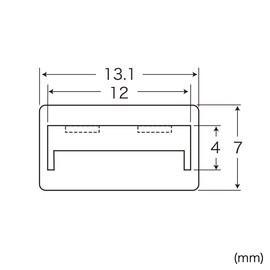 サンワサプライ USBコネクタキャップ TK-UCAP