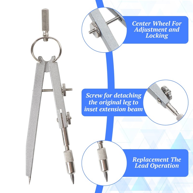 KIPTVO Scribe Tool, Compass Set, Scribing Tool, Scribing Tool for