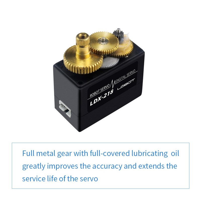 LewanSoul LDX-218 Full Metal Gear Standard Digital Servo with 17kg