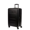 SwissGear 8020 Eclipse Hardside Expandable Luggage with Spinner Wheels, Black,
