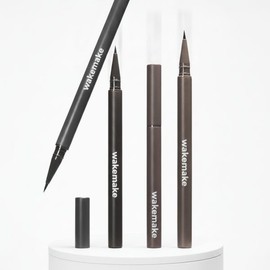 Wakemake Real Defining Brush Liner 4COLOR / 웨이크메이크 리얼 디파이닝 브러쉬 라이너 4COLOR