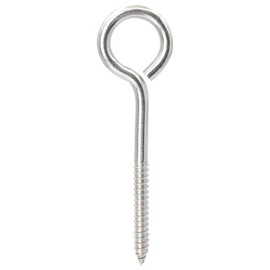 IMSCREWS 304 Stainless Steel Eye Screws, 1-7/16 Inch (36mm), Heavy Duty for Outdoor and Indoor Use, Pack of 50