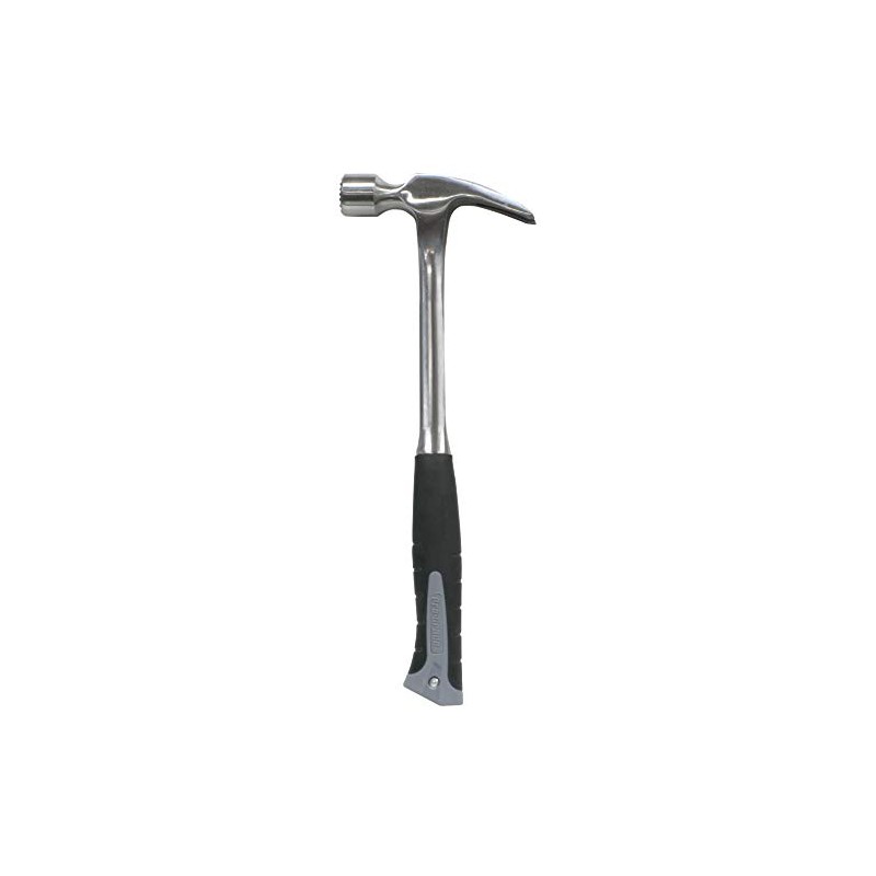 22 OZ. FRAMING HAMMER, SOLID STEEL HANDLE, MILLED FACE