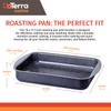 DaTerra Cucina Nonstick Roasting & Lasagna Pan – 16"x12"x3", Ceramic-Coated,