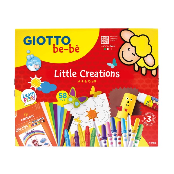 GIOTTO be-bè Art and Craft Little Creations Set, Assorted Colours