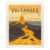 Riley Blake National Parks Volcanoes 36" Panel Multi, Fabric