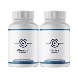 iGenics 2-Pack iGenics Eye Supplement~ Vision and Eye Natural Formula - 120 Capsules