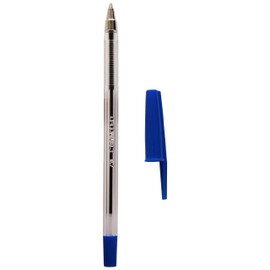 Q Connect KF26039 Medium Ballpoint Pen - Blue(Pack of 50)