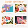 TEHAUX Lunchbox Notes for Kids 60pcs - Cute Jokes Cards
