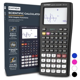 CATIGA Scientific Calculator with Graphic Functions, Multiple Modes with Intuitive Interface, Perfect for Beginner and Advanced Courses, High School or College, CS-121