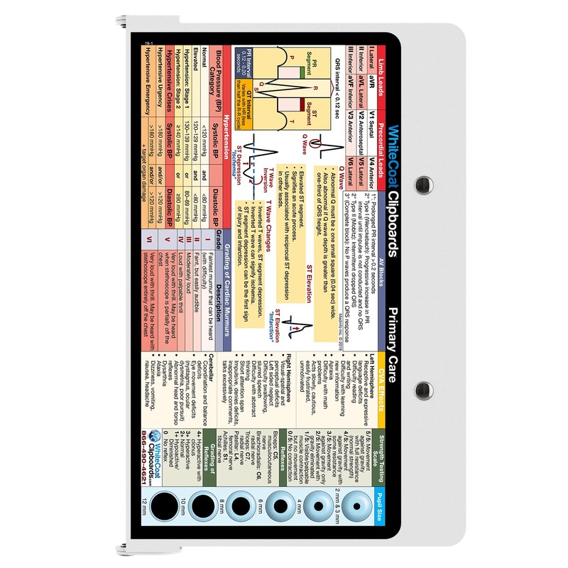 WhiteCoat Clipboard - White - Primary Care Edition