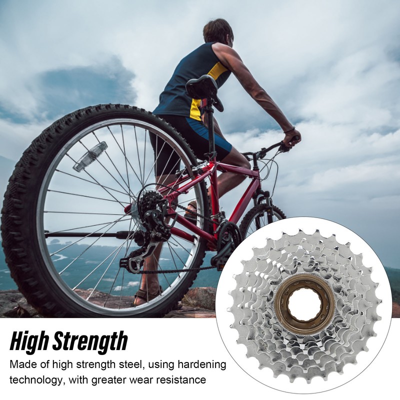 Mountain Bike Flywheel Bike 7 Speed Flywheel Rear Hub Freewheel