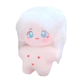 niannyyhouse 10cm Plush Doll Girl Star Body no Attribute Astral Body Wearable Clothing Dress Up (a5)
