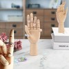 WEZCHUGHAOL 11.8-inch Realistic Art Wooden mannequins, Flexible and Movable Fingers