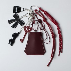 naibirdr Bag Charms Cute Keychain Purse Charm for Handbags Bag Accessories Key Chain for Women Girl (Color A)