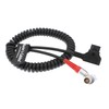 Alvin's Cables Red Scarlet Epic Camera Power Coiled Twist Cable