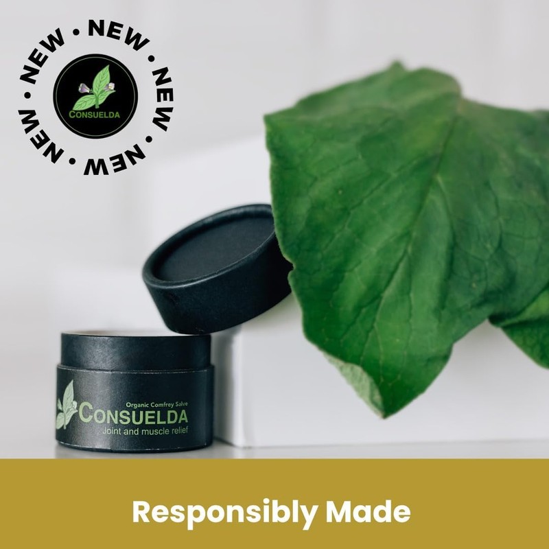 Comfrey Salve – Traditional Herbal Formula for Muscles & Joints,