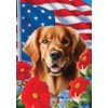 Golden Retriever Red - Best of Breed All-American Patriotic I
