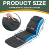 HOMBYS Extra Thick Full Body Bath Pillows Mat & Cushion